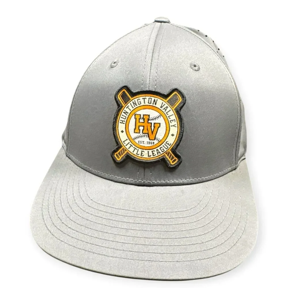 Hunington Valley Little League Hat Gray Small Medium Baseball Cap PTS‎ 30